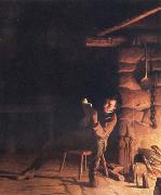 Eastman Johnson The Boy Lincoln oil painting